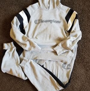 Champion - Boys-Large - Sweatsuit - Gray